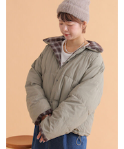 リバーシブル中綿ジャケット