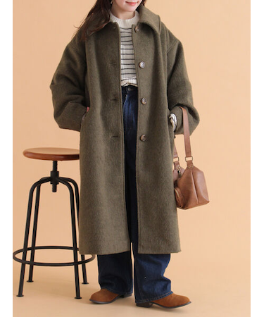 ミニシャギーコート