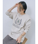 裏起毛ロゴ刺繍スウェット