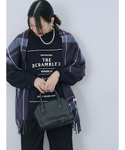 ◎プリント起毛ニットプルオーバー