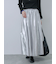 ◎光沢フレアスカート