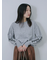 ◎袖ロゴニットプルオーバー