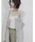 フロントジップドロストビスチェ