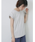 ハシゴレース付きフレンチTシャツ