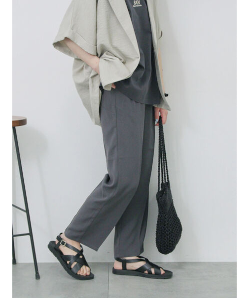 【接触冷感】マルチスタイルテーパードパンツ