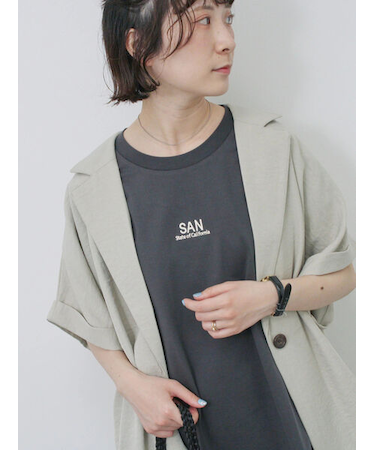 フレンチスリーブTシャツ