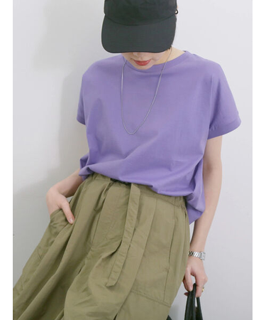 【USAコットン】アソートフレンチスリーブT