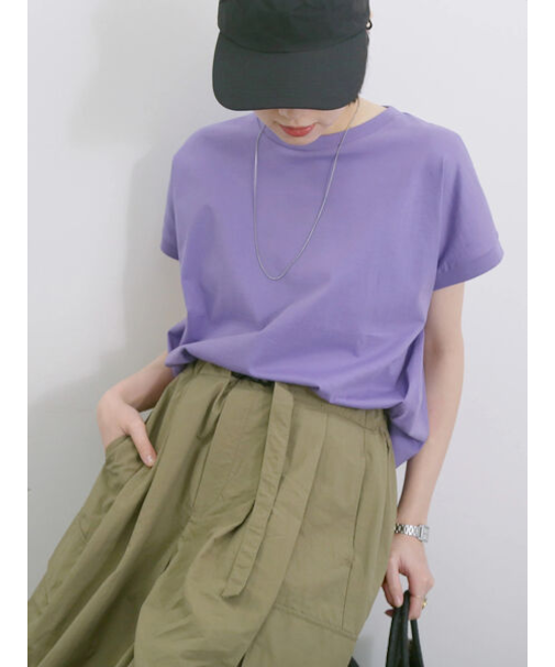 【USAコットン】アソートフレンチスリーブT