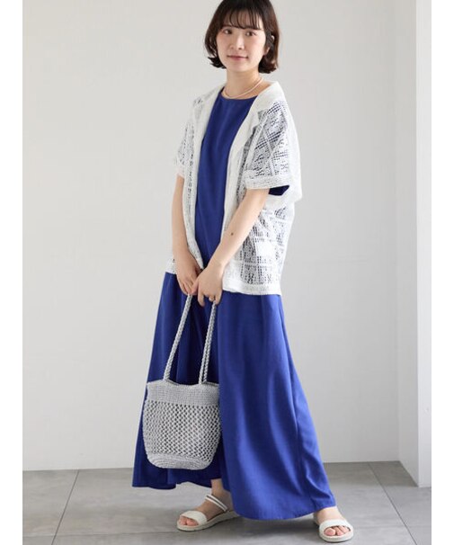 リネンタッチマキシワンピース