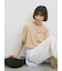◎【接触冷感】ロゴプリントチュニック