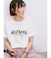 【接触冷感】ロゴプリントTシャツ