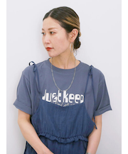 【接触冷感】ロゴプリントTシャツ