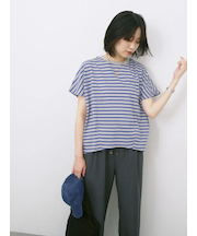 【USAコットン】アソートフレンチスリーブTシャツ