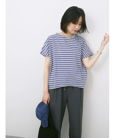【USAコットン】アソートフレンチスリーブTシャツ