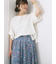 ツイストスリーブTシャツ