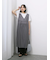 ◎前後2wayサイドスリットワンピース