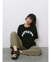 ◎【接触冷感】シャーリングドッキングTシャツ