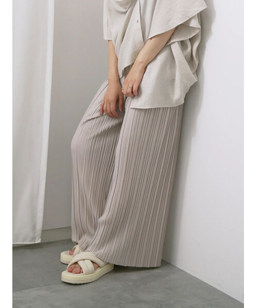 ◎柄アソートプリーツパンツ