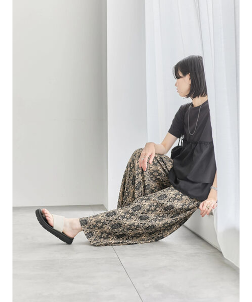 ◎柄アソートプリーツパンツ