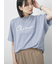 【接触冷感】ドルマンギャザー刺繍Tシャツ