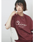 【接触冷感】ドルマンギャザー刺繍Tシャツ