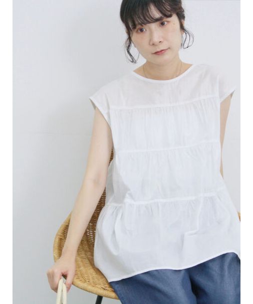 ◎ティアードブラウス