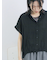 裾ドロスト楊柳シャツ