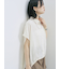 裾ドロスト楊柳シャツ