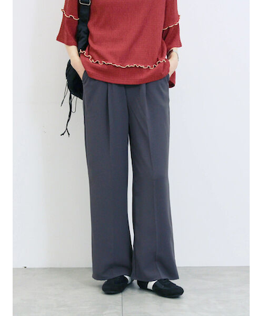 ストレートイージーパンツ