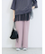 ストレートイージーパンツ