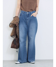 【ECO DENIM 】 フレアパンツ
