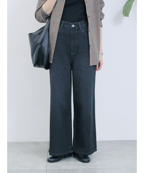 【ECO DENIM 】 ワイドストレートパンツ