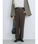 【イージーケア・吸水速乾】マルチスタイルタックストレートパンツ