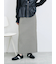 ニットストレートスカート