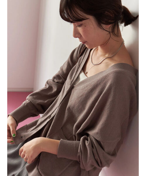 マルチスタイルVネックカーディガン