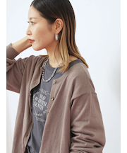 マルチスタイル前後2wayクルーネックカーディガン