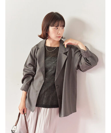 テーラードシャツジャケット