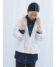 ◎フードドロストシャツ