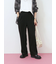 【イージーケア】サイドタブストレートパンツ