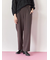 【イージーケア】サイドタブストレートパンツ