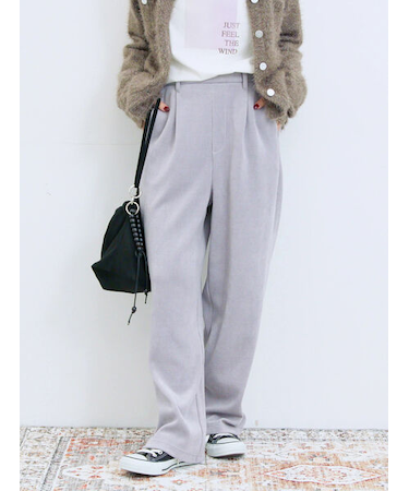 カットコールストレートパンツ