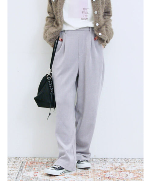 カットコールストレートパンツ