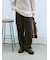 カットコールストレートパンツ