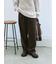 カットコールストレートパンツ