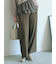 切り替えタックパンツ