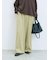 切り替えタックパンツ