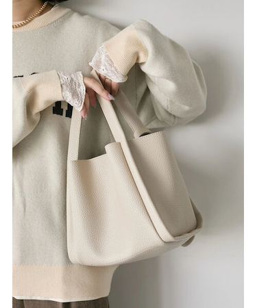 ポーチ付2WAYスクエアバッグ