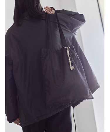 チュールレイヤードトート