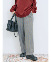 【吸湿発熱】マルチスタイルストレートパンツ