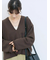 ◎裏毛深Vネックプルオーバー
